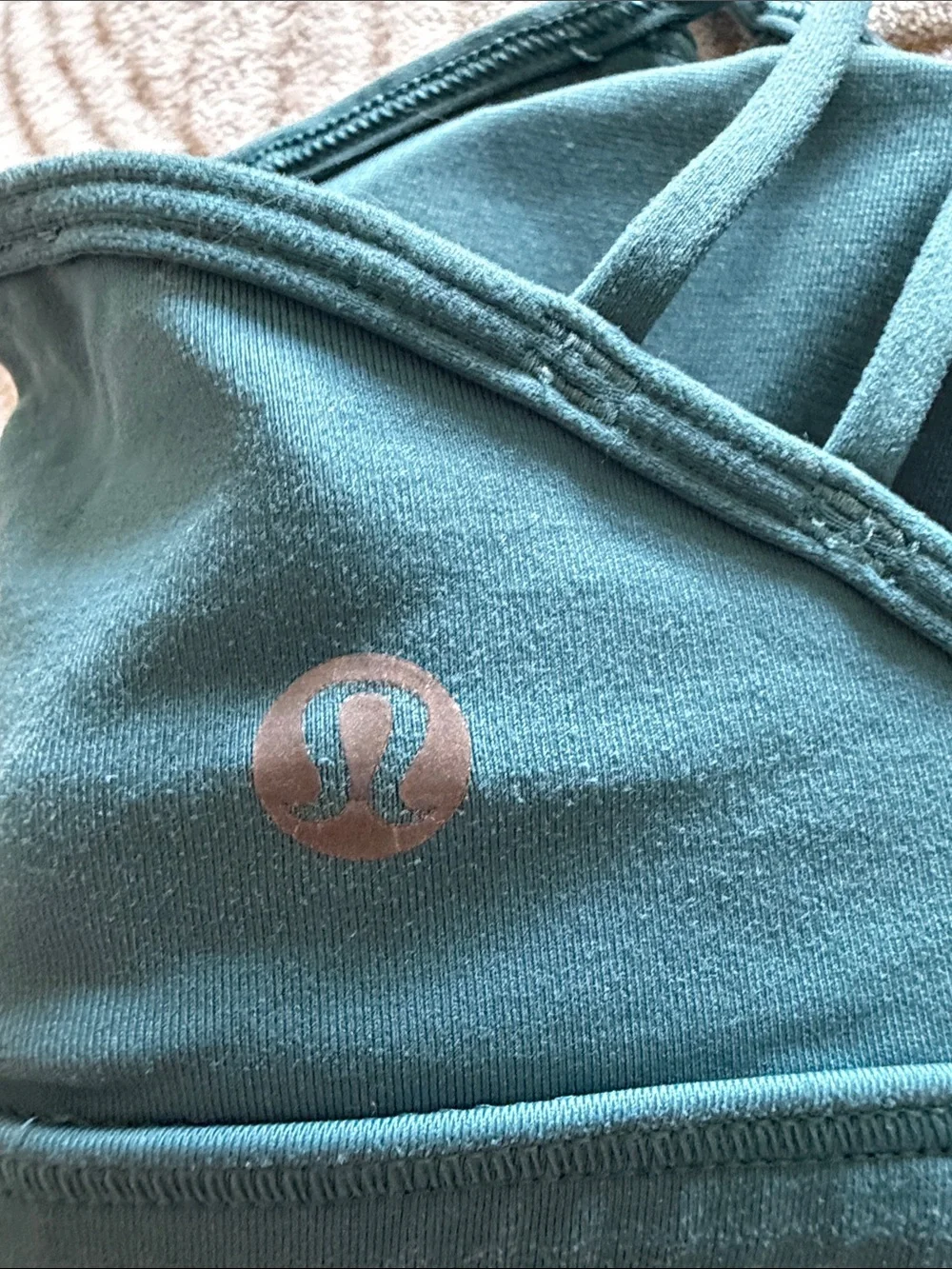 Lululemon Teal Sports Bra